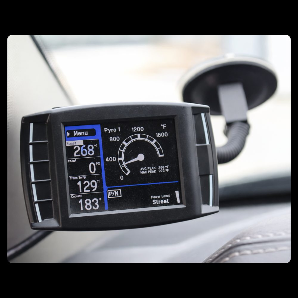 H&S Mini Maxx V1 delete tuner device for Ford Powerstroke diesel engines 2003-2014 models.