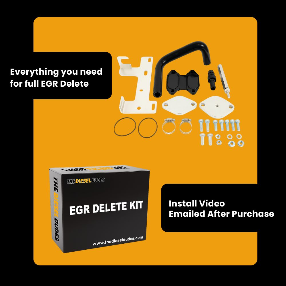 Ram Cummins 6.7 Full Delete Bundle components and parts for 2022-2024 Dodge Ram diesel trucks.