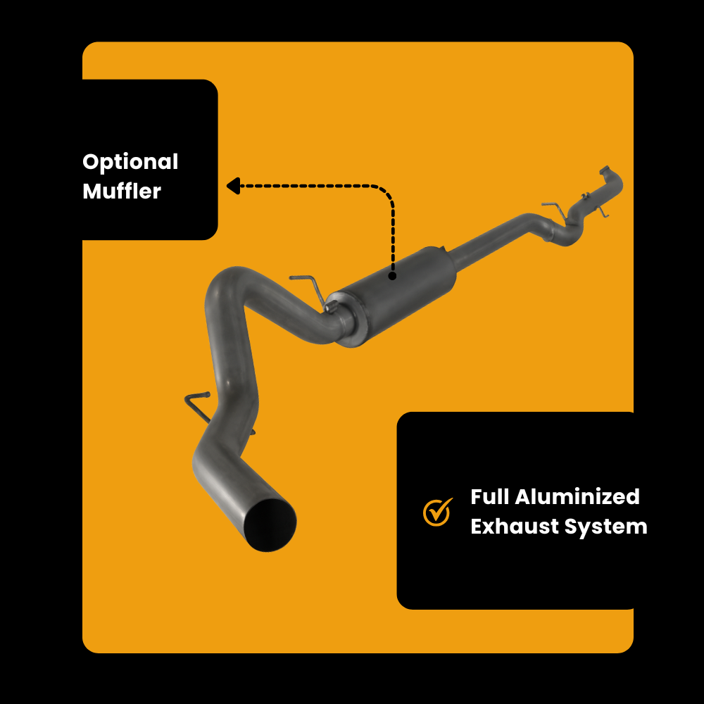 GM Chevy Duramax 6.6L LLY full delete bundle components kit for 2004-2005 diesel engines.