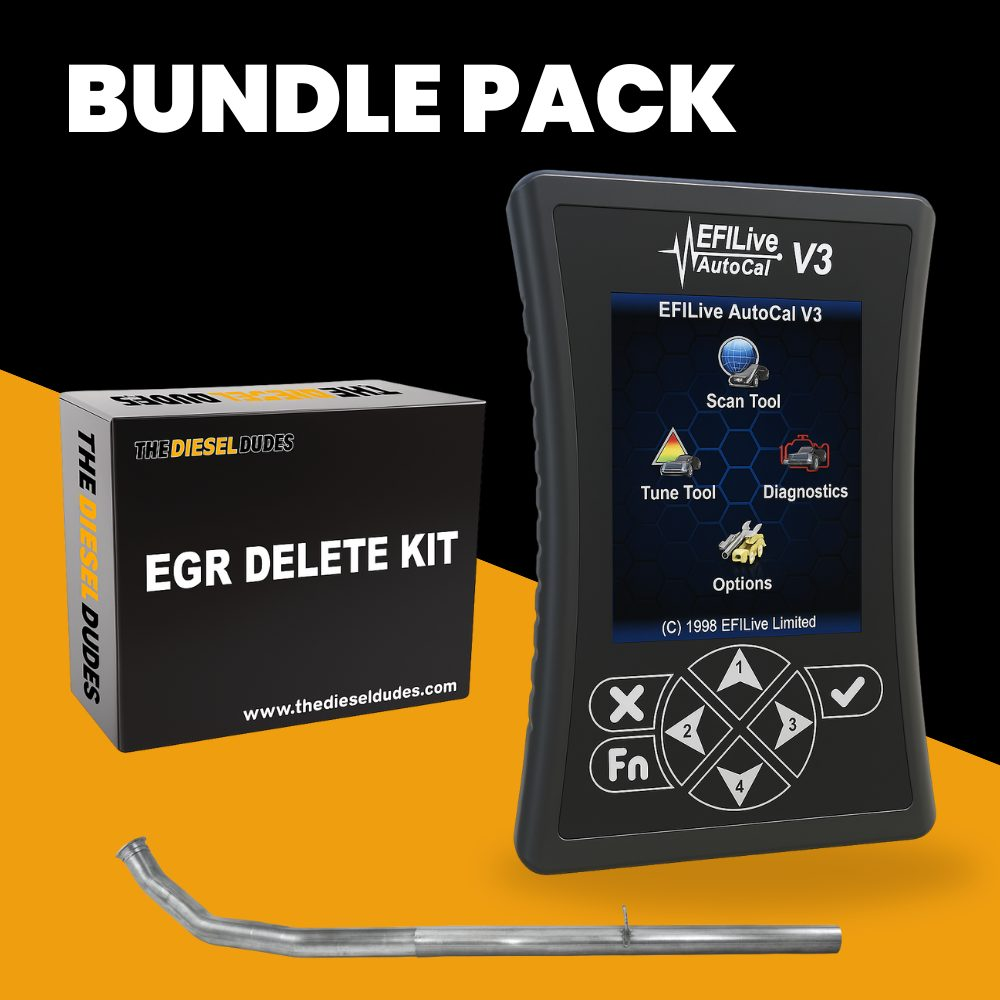 Ram Cummins 6.7 full delete bundle exhaust system without muffler for 2010-2012 diesel trucks.