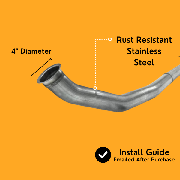 DPF & CAT Delete Pipe | Dodge Ram 6.7L Cummins 2007.5-2012