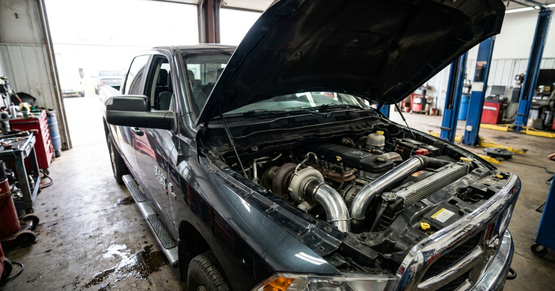 5-Inch Straight Pipe for the 6.7 Cummins: Is the Bigger Tube Worth It? — photographed for The Diesel Dudes