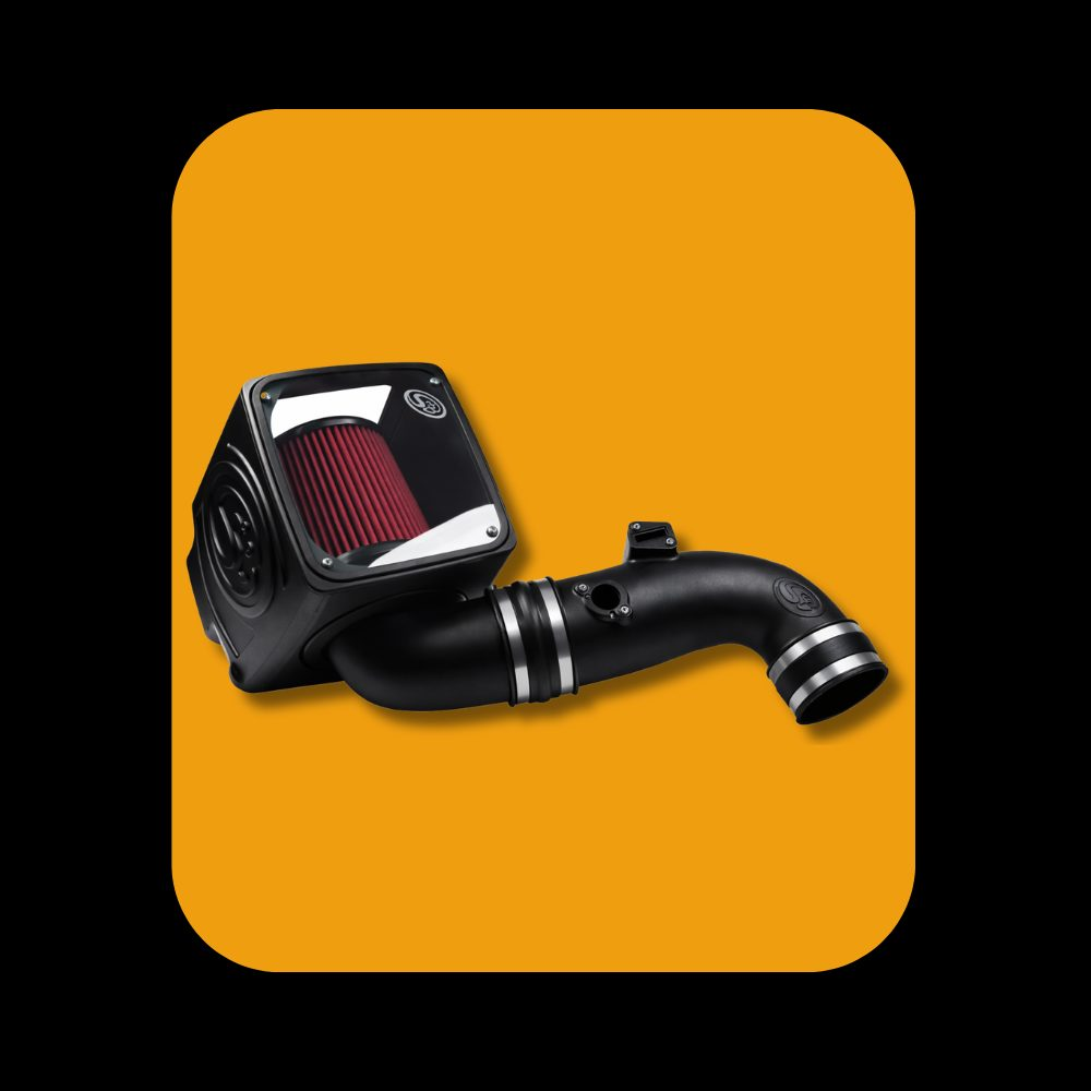 S&B Cold Air Intake system for GM Duramax LML 6.6L diesel engines, 2011-2016 models.