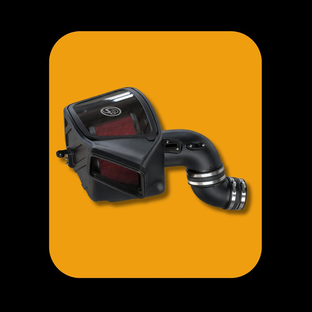 S&B Cold Air Intake system for Ram Cummins 6.7L diesel engines, 2019-2024 models, displayed as main product shot.