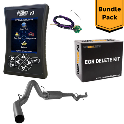 GM/Chevy Duramax 6.6L LLY Full Delete Bundle | 2004-2005