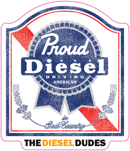 Proud Diesel Sticker