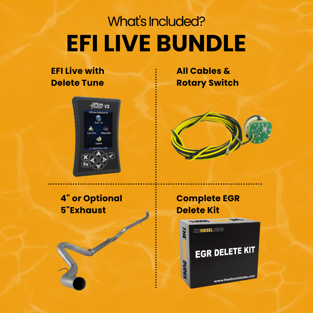 GM/Chevy Duramax 6.6 LMM Full Delete Bundle | 2007.5-2010