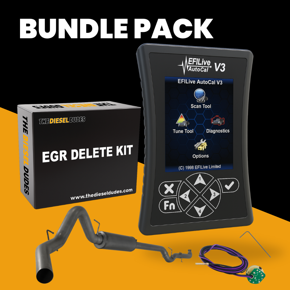 GM/Chevy Duramax 6.6L LLY Full Delete Bundle | 2004-2005