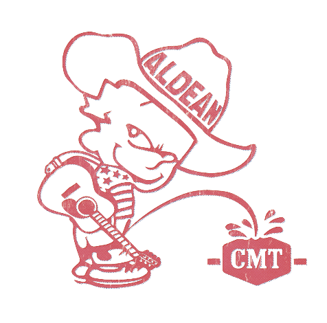 Aldean vs CMT Sticker