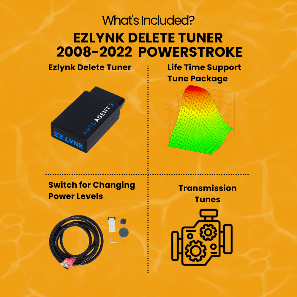 Ez Lynk Auto Agent 3 for Ford Powerstroke 2008-2022 | Delete Tuner