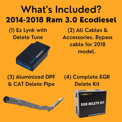 Ram Ecodiesel 3.0 Full Delete Bundle | 2014-2018