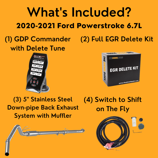 Ford 6.7 Powerstroke Full Delete Bundle | 2020-2021