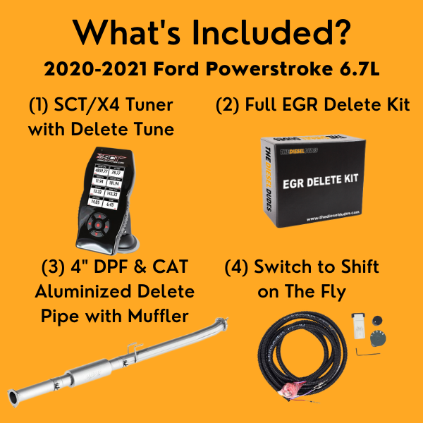 Ford 6.7 Powerstroke Full Delete Bundle | 2020-2021